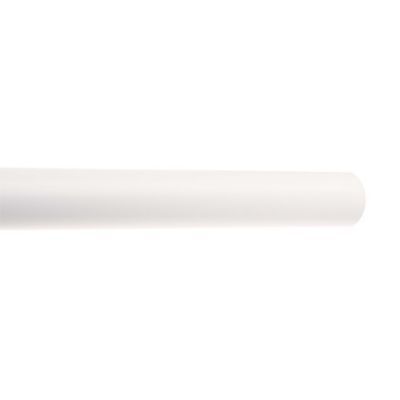 Barre à rideaux bois Colours Batelo blanc Ø35 mm x L.150 cm