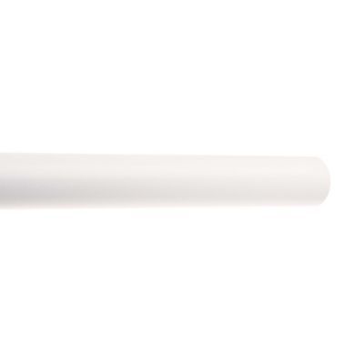 Barre à rideaux bois Colours Batelo blanc Ø35 mm x L.300 cm