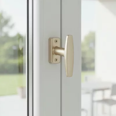 Crémone fenêtre baton Leria doré mat