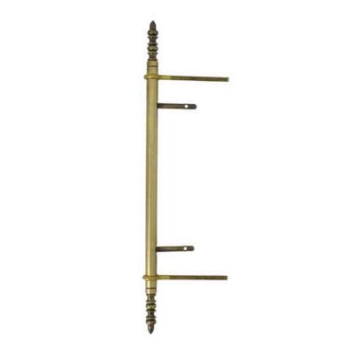 Fiche à lacets à goujon Diall vieux laiton h.580 mm