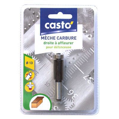Fraise d'affleure Mac Allister HM ø13 mm queue 8 mm