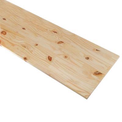 Plateau pin rustique 150 x 65 x 3,6 cm