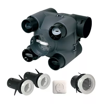 Kit VMC simple flux autoréglable CALIMA