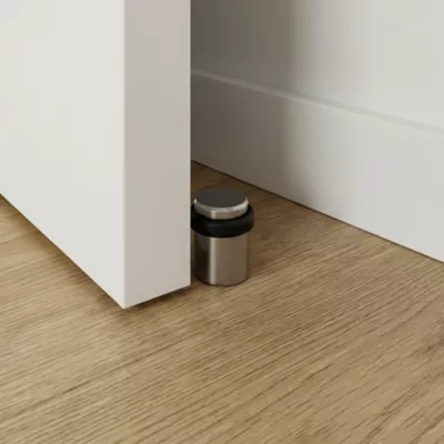Butée de porte Vynex en acier inoxydable Ø.300 x H.300 mm