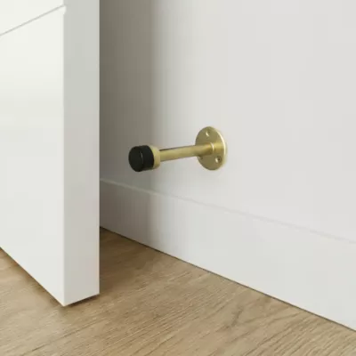 Butoir de porte plinthe coloris Bronze