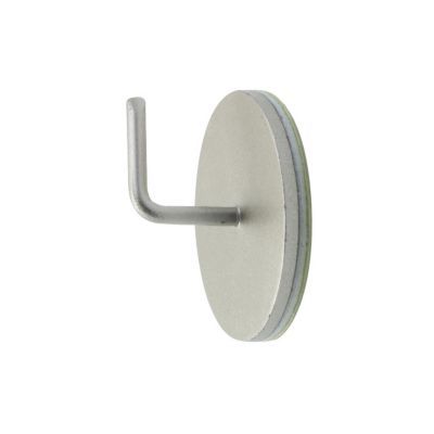 2 supports adhésifs Colours chromé mat