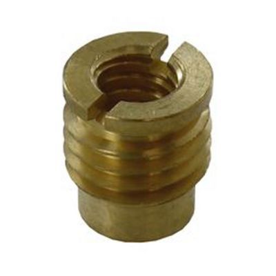 Écrou en laiton 15 x 17 mm. vendu par 4 pièces
