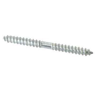 5 vis double filet pour bois acier zingué Diall Ø4 x l.40mm