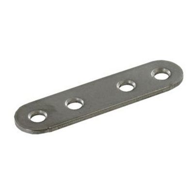 4 Pattes d'assemblage Inox L.60 x H.15 x EP.2mm