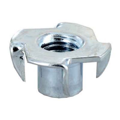 Écrou à frapper en acier 8 x 17 mm M5 Ø.5 mm vendu par 4 pièces