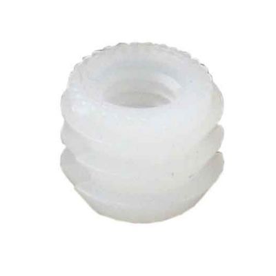 4 écrous inserts Plastique ø10 mm x L. 11 mm