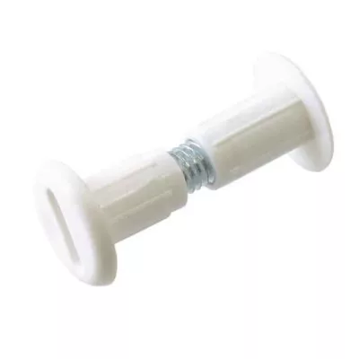 4 vis liaison plastique/acier Diall M6 Ø8 mm x L. 15 mm x Ep. 35 mm