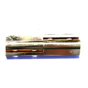 Lot de 2 paumelles universelle laiton 50 mm