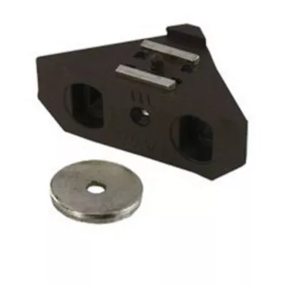 Loqueteau d'angle marron, charge supportée 4 kg, Diall