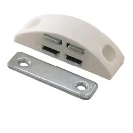 8 loqueteaux Blanc 4 kg entraxe 34mm Diall