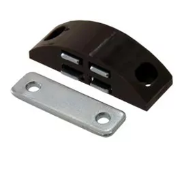 8 loqueteaux Marron 4 kg entraxe 34mm Diall