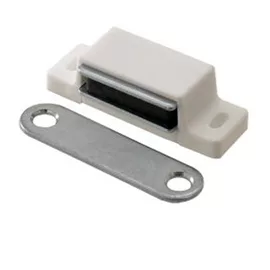 Loqueteau blanc 6 kg entraxe 38mm Diall vendu par 8 pièces