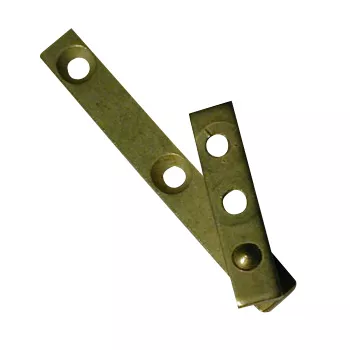 Pivot pour armoire acier laitonné 70 mm