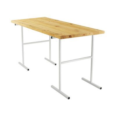 Plateau pin bord droit 150 x 80 cm