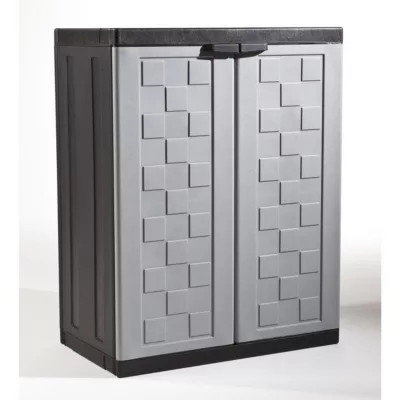 Armoire basse résine