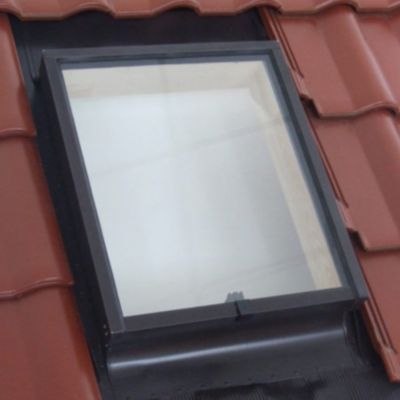 Lucarne de toit ouvrant droit Geom Aero double vitrage 45 x h.60 cm
