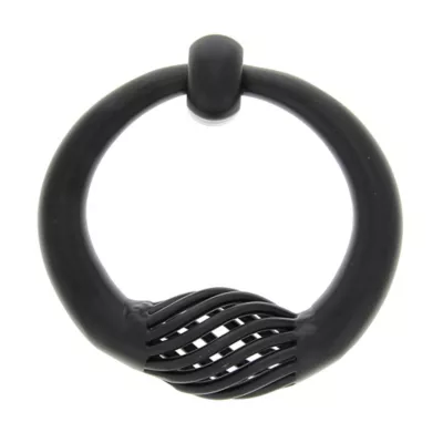 Heurtoir Poet acier noir 11,5 cm