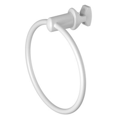 Anneau porte-serviettes pour tubes ronds Diall