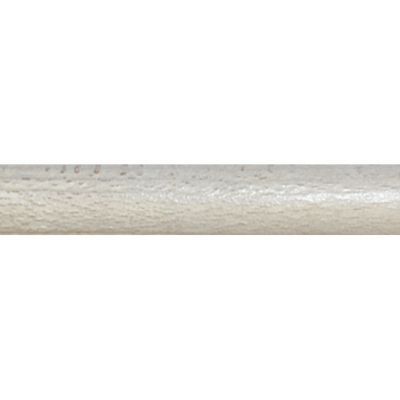 Barre à rideaux bois Colours Kordia chêne blanchi Ø28 mm x L.250 cm