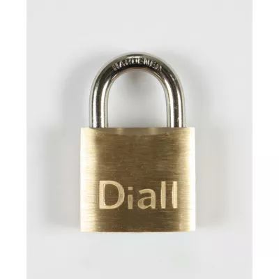 Cadenas laiton anse acier 30 mm