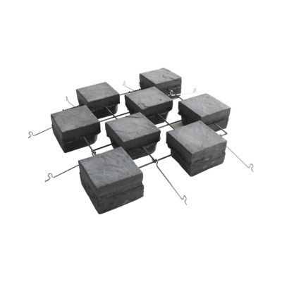 Pavé engazonnable Blooma 45 x 45 cm