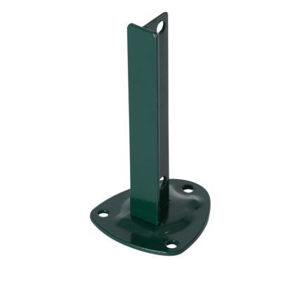 Platine plastifiée pour grillage Blooma Akela vert