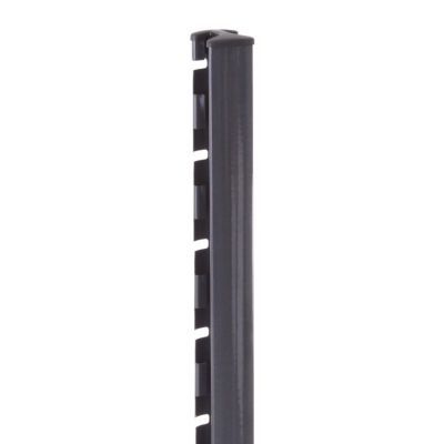 Poteau plastifié pour grillage Blooma Akela anthracite h.2,20 m
