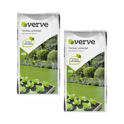 Terreau universel 1 sac de 40L + 1 gratuit