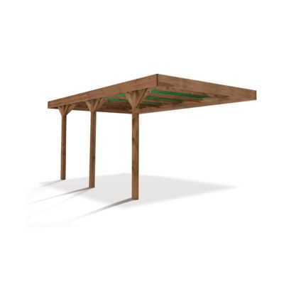 Carport bois BLOOMA Hugo