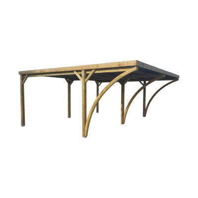 Carport bois Blooma Goteborg