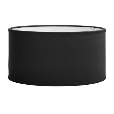 Abat jour cylindre Colours noir Ø38 cm