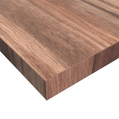 Plan de travail stratifié aspect bois décor noyer foncé hydrofuge 208 x 65 cm ép.30 mm (vendu à la pièce)