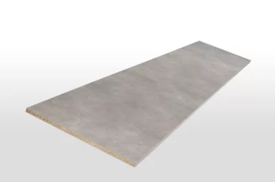 Tablette mélamine effet béton 250 x 40 cm ép.18 mm (vendue à la tablette)