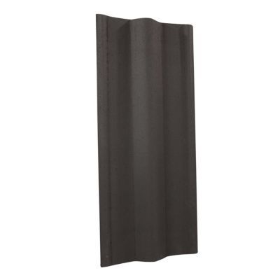 Faîtière Romane plaque ondulée bitumée Monarflex Monartoit noire