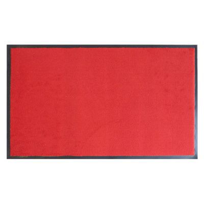 Paillasson intérieur rouge 45 x 75 cm Nuancia