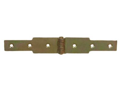 Charnière à congé acier zingué jaune Afbat 20 x 200 mm