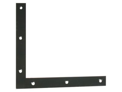 Equerre d'assemblage 300 x 300 mm - acier noir