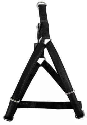 Harnais réglable Mc Leather 20mm noir