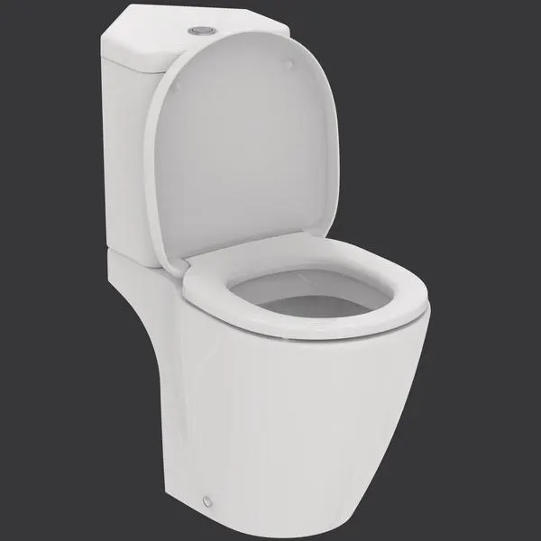 PACK WC S/PIED ANG.CONNECT SPACE BLC E129901