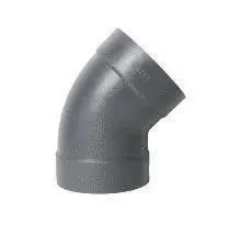 COUDE 45 PVC M1 GRIS VENTILATION 280 C428045