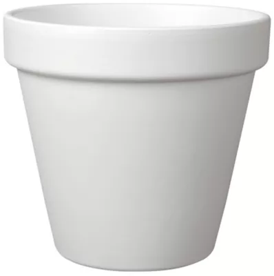 Vaso terre cuite Deroma BigBand talc ø20 x h.17,9 cm