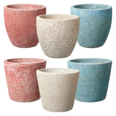 Vase Stella terre cuite ⌀37 cm Deroma