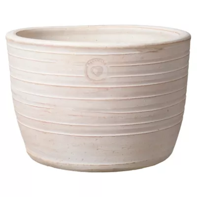 Vase Torre terre cuite beige ⌀27 cm Deroma