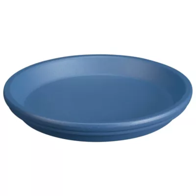 Soucoupe Vinca terre cuite bleu 23 cm Deroma