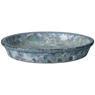 Soucoupe pour pot terre cuite ø27cm Deroma Hoskyn pacific bleu
